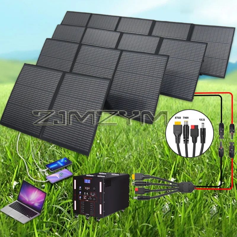 Solar Panel 200W - Faltbares Solarpanel 300W / 250W /