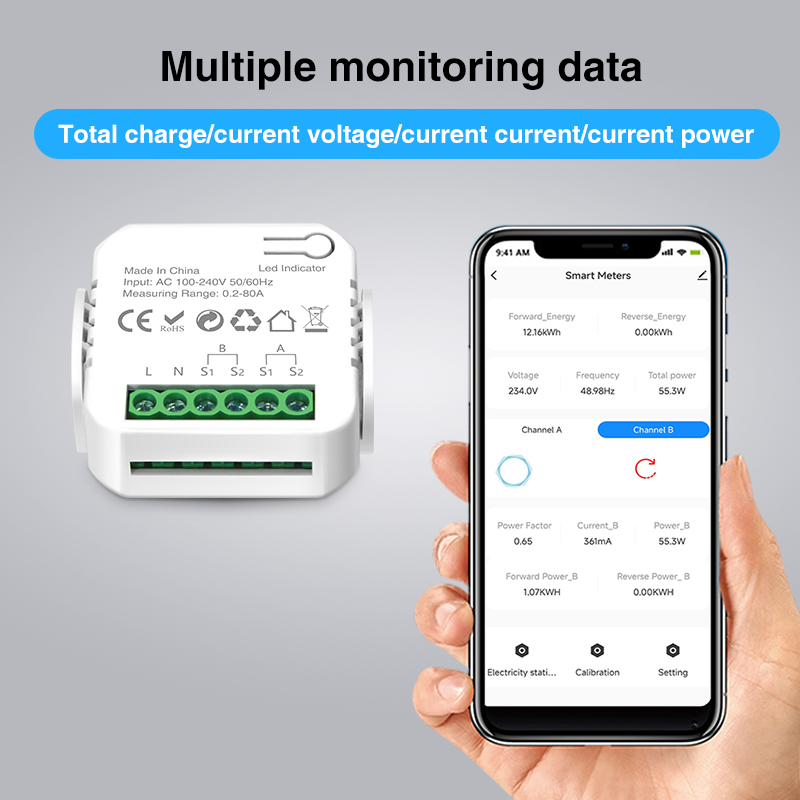 Tuya Smart Wifi Intelligente E – Energy Monitor Meter Bewertung und Preis
