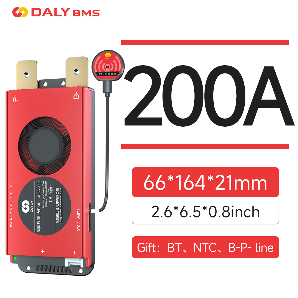 Daly BMS 200A LiFePo4 4S 12V 1 – Lithium Battery 12V Bewertung und Preis