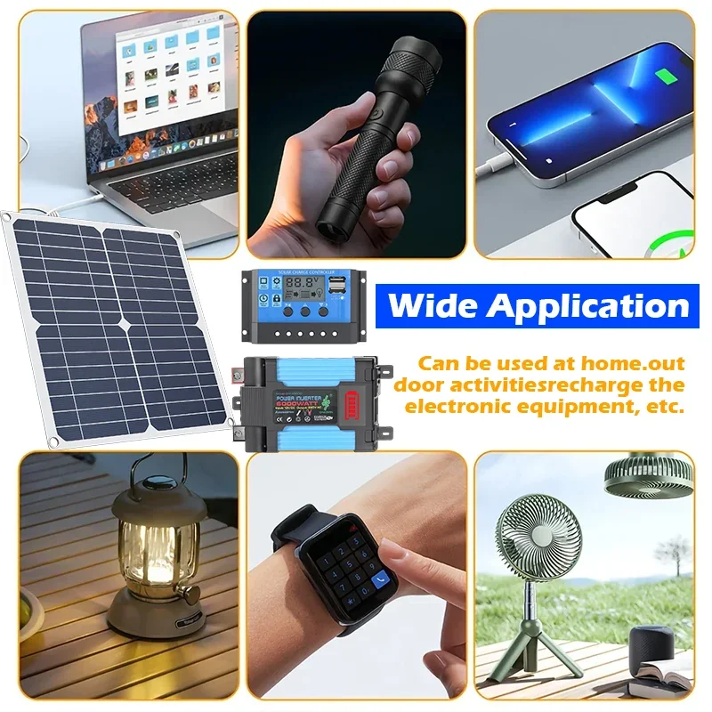 6000W Solar-Kit ausgestattet m – Solar Panel 200W Bewertung und Preis